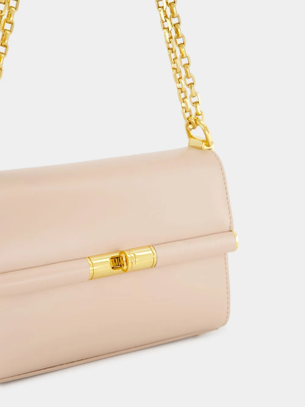 Beige Mini Marlene City Bag