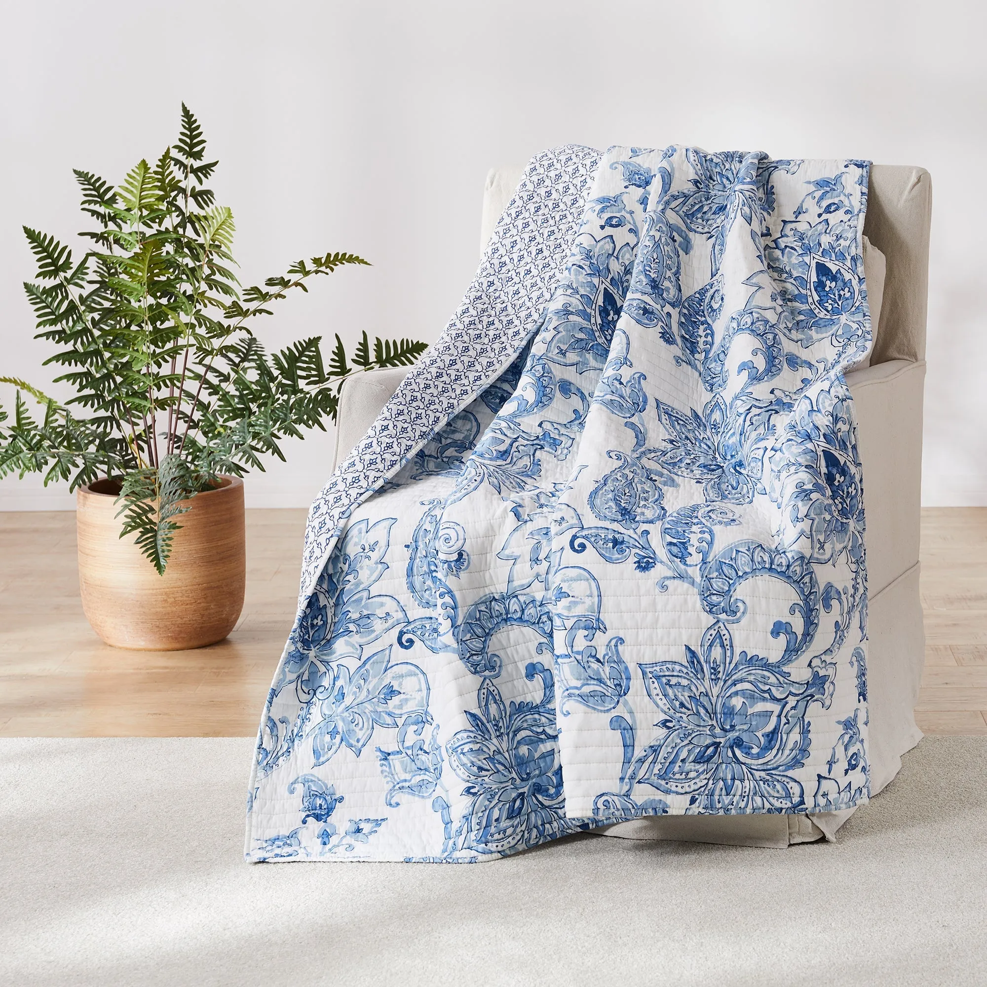 Bennett Quilted Throw