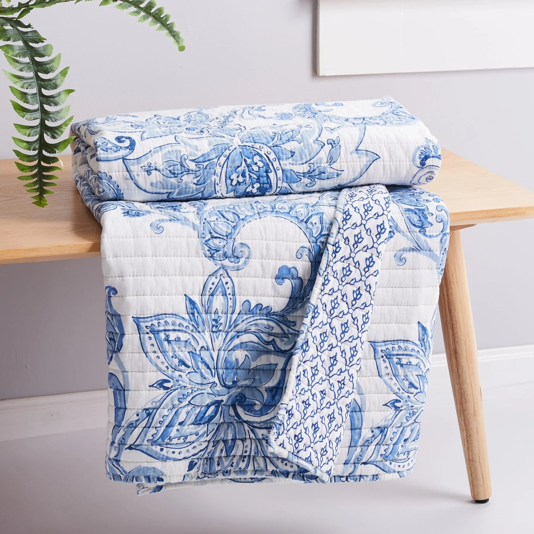 Bennett Quilted Throw