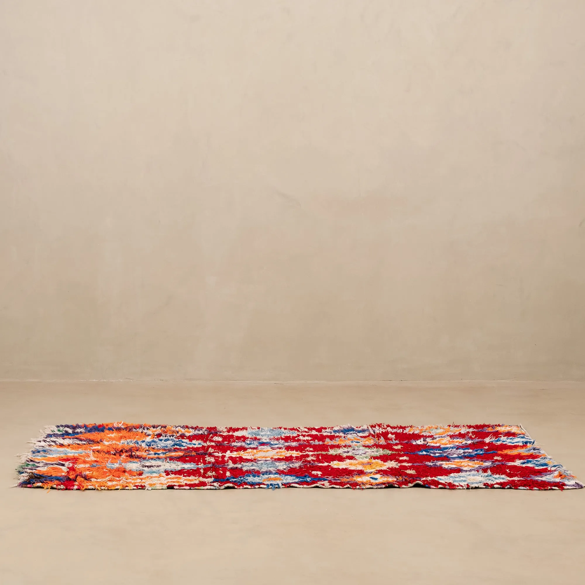 Bilkiss - vintage boucherouite rug