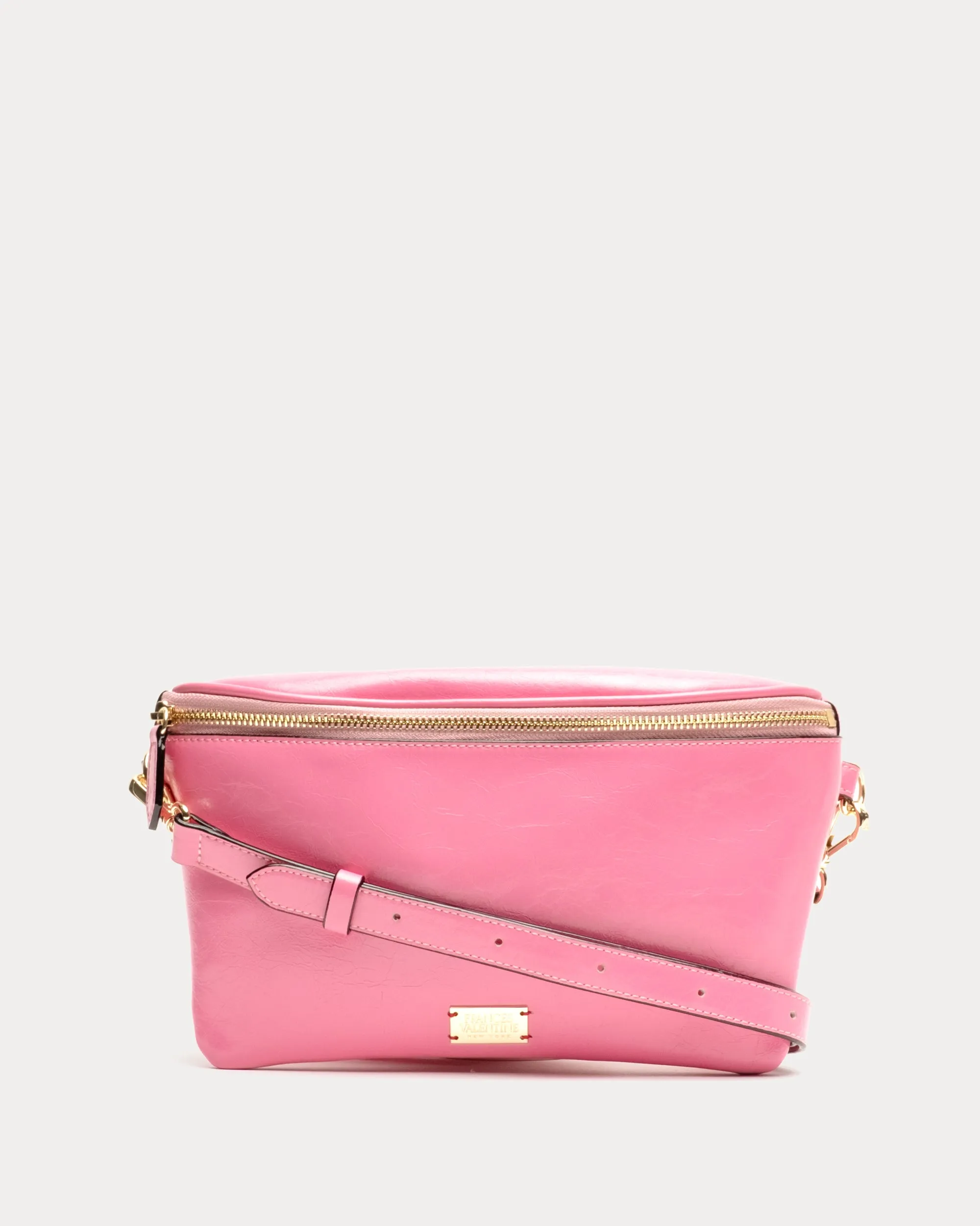 Billie Sling Bag - Crinkled Leather Pink