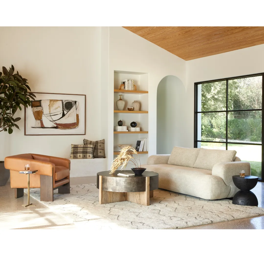 Bingham Coffee Table-Rustic Oak