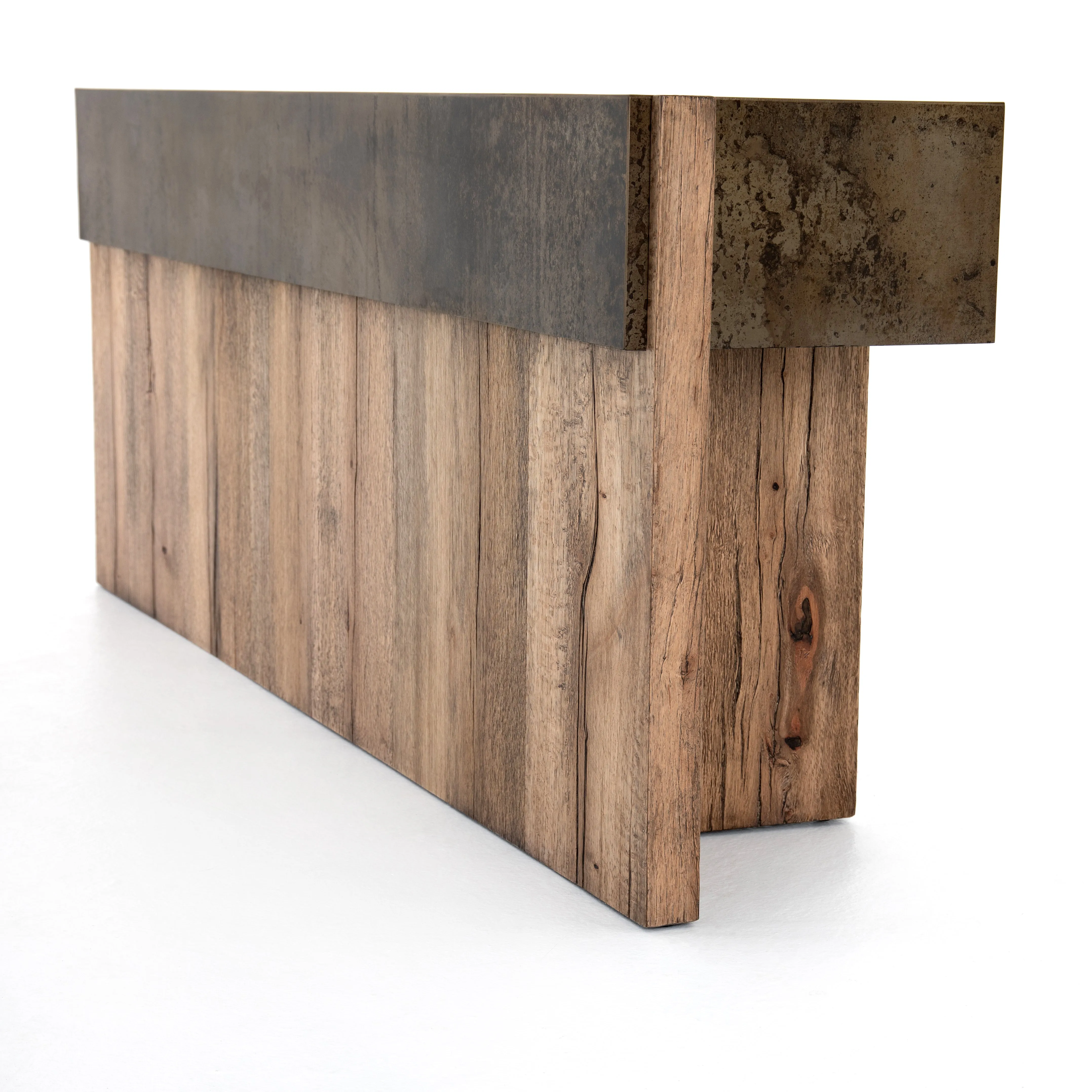Bingham Console Table-Rustic Oak