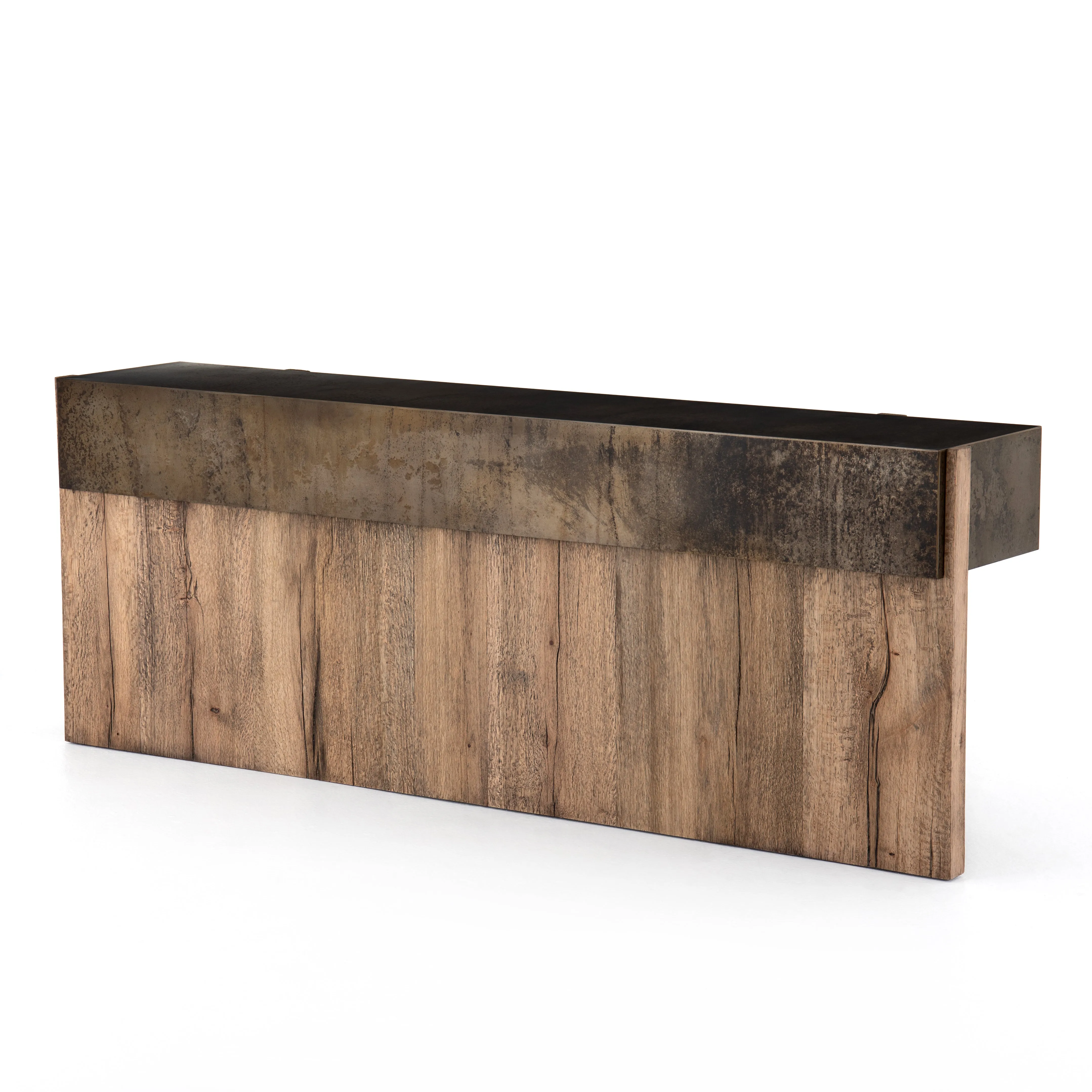 Bingham Console Table-Rustic Oak