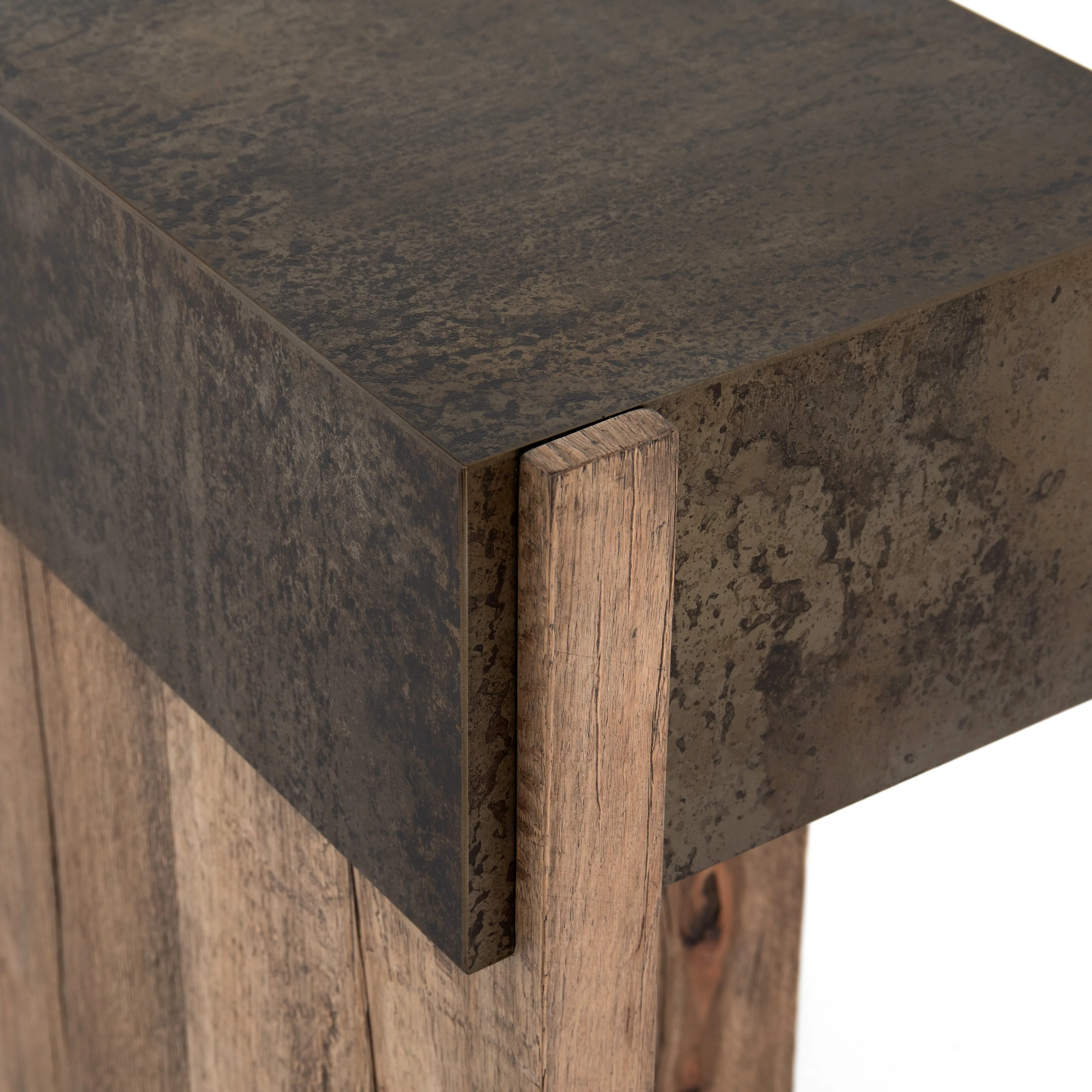 Bingham Console Table-Rustic Oak