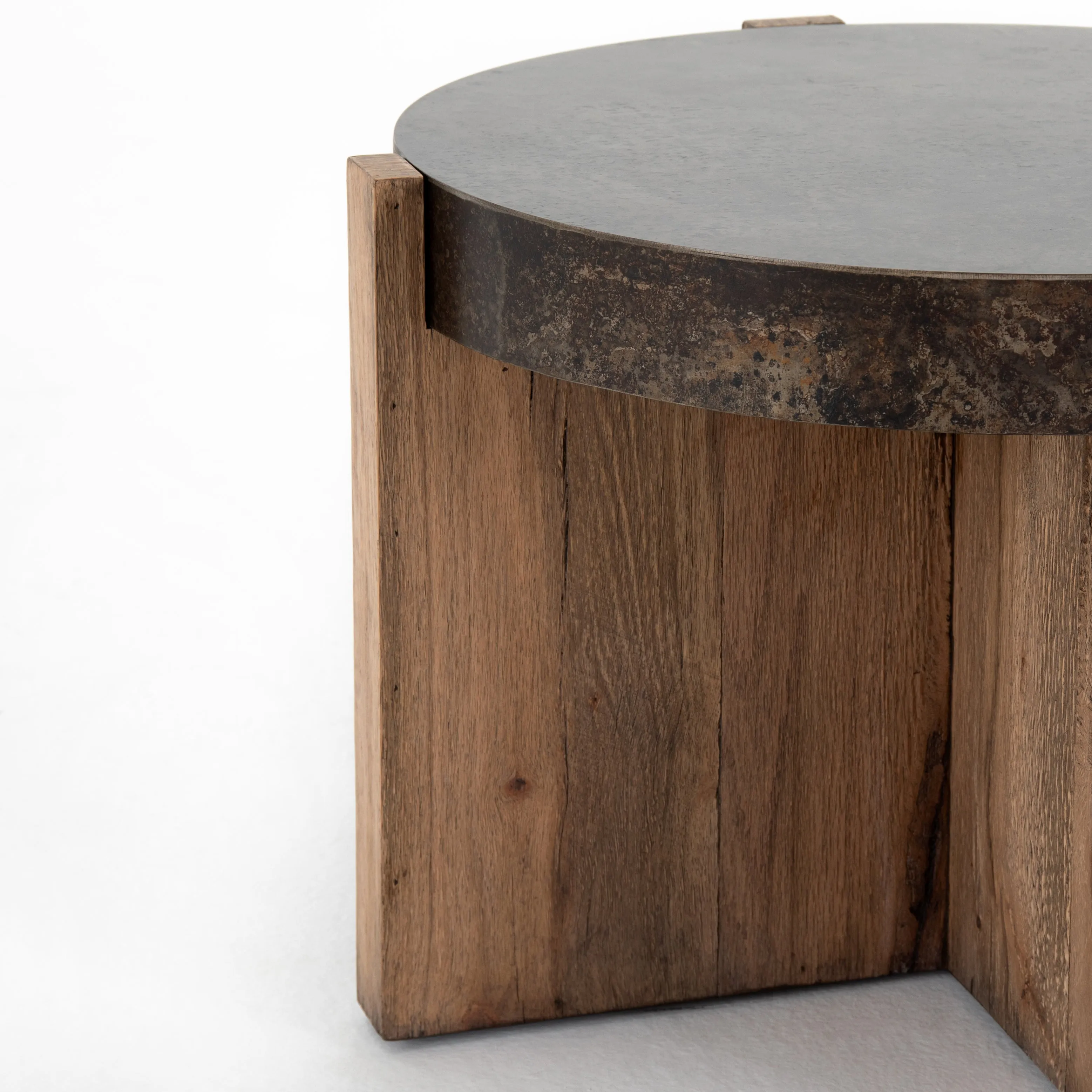 Bingham End Table-Rustic Oak