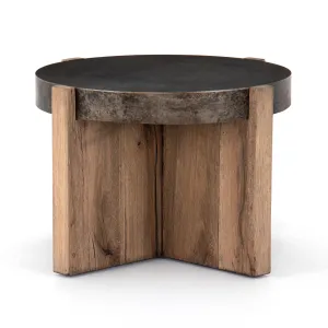 Bingham End Table-Rustic Oak