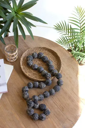 Black Clay Tabletop Beads (Pack of 2)