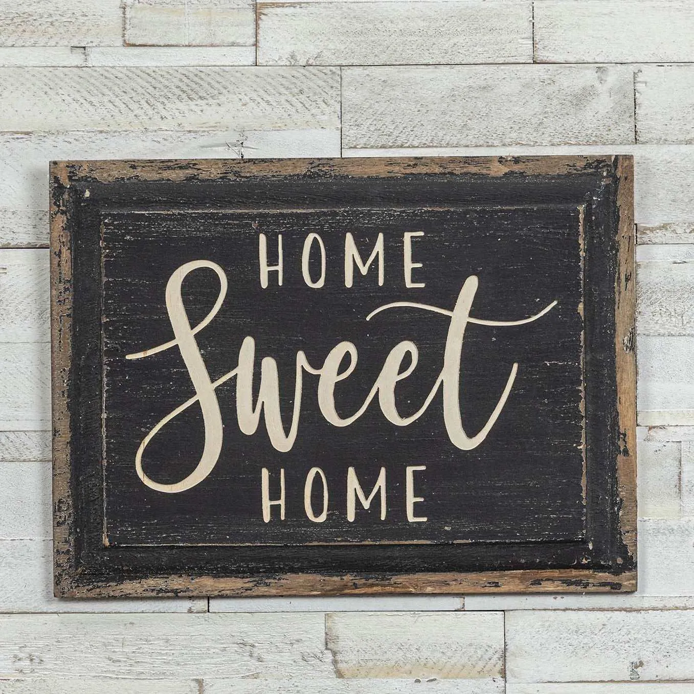 Black Home Sweet Home Sign