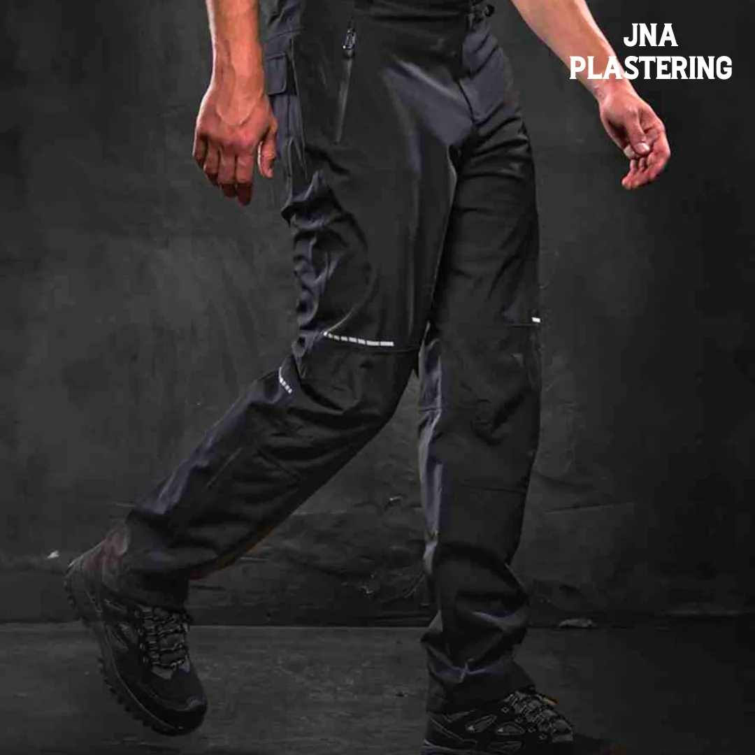 Black Regatta Waterproof Trousers - JNA Plastering