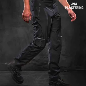 Black Regatta Waterproof Trousers - JNA Plastering