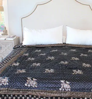 Black Silk Quilt