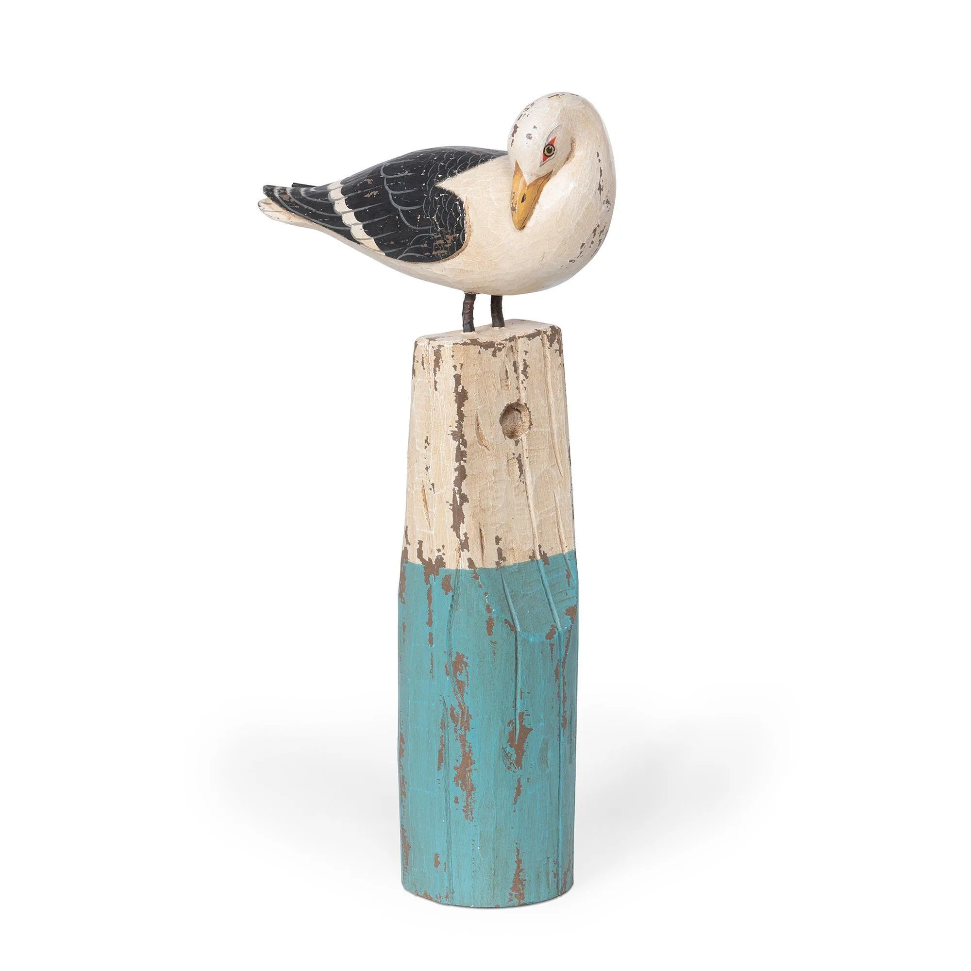 Black-Tailed Gull on Buoy