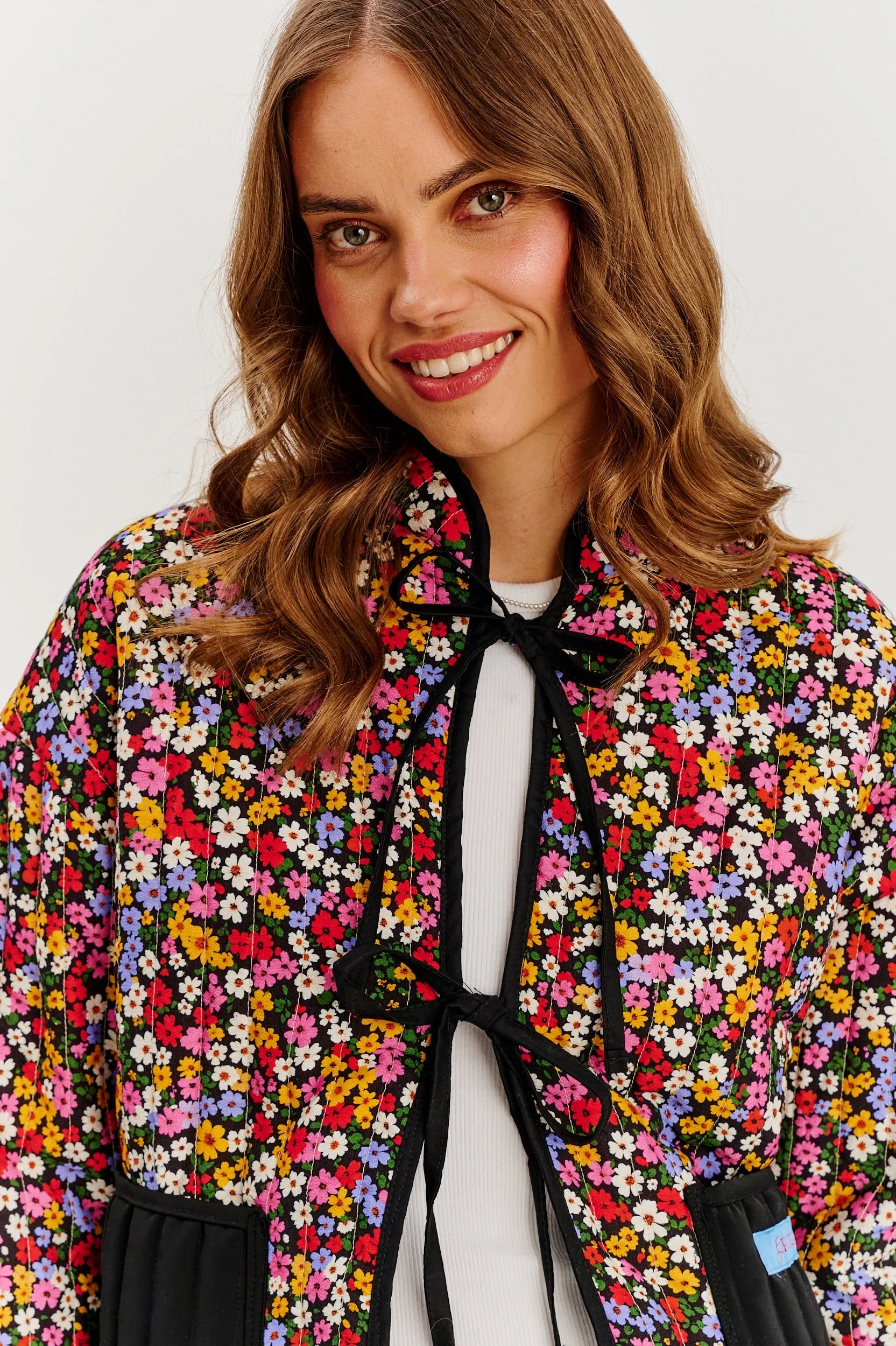 Blossom Charm lightweight quilted jacket