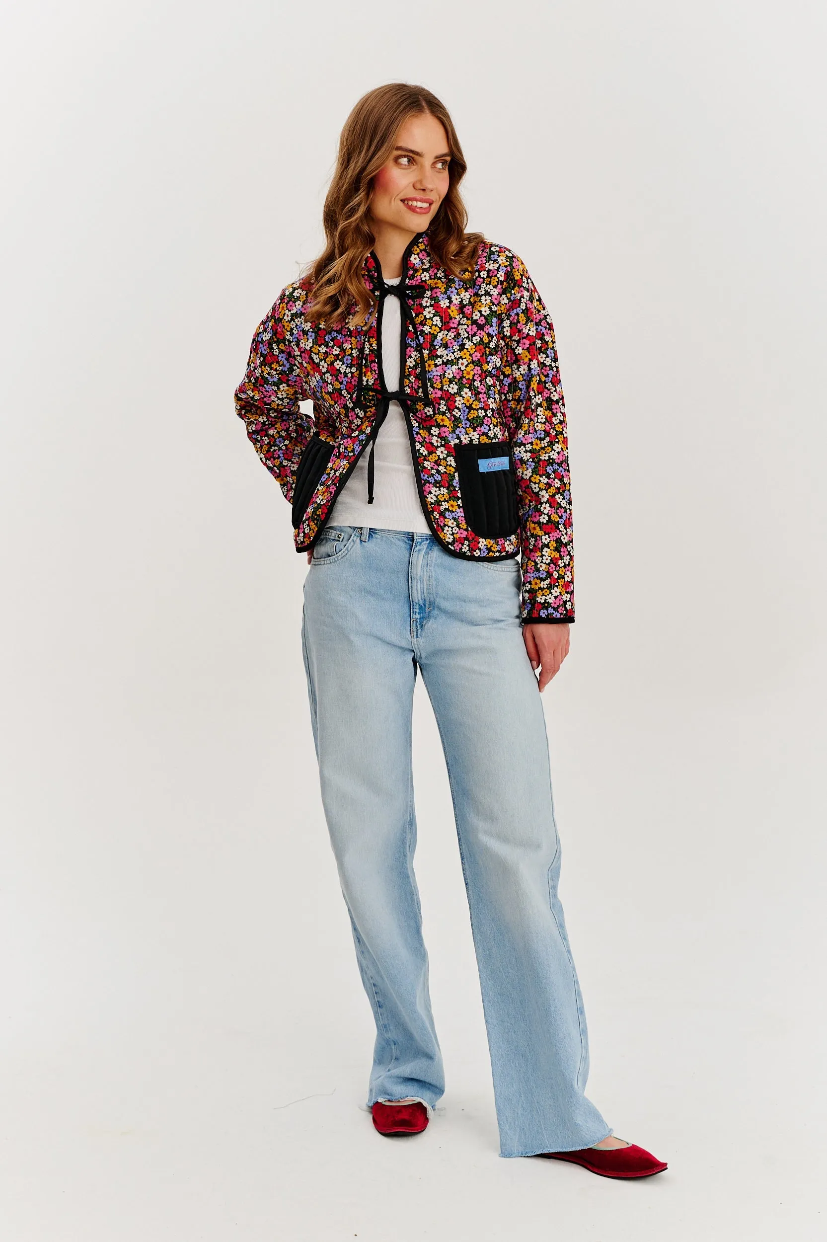 Blossom Charm lightweight quilted jacket