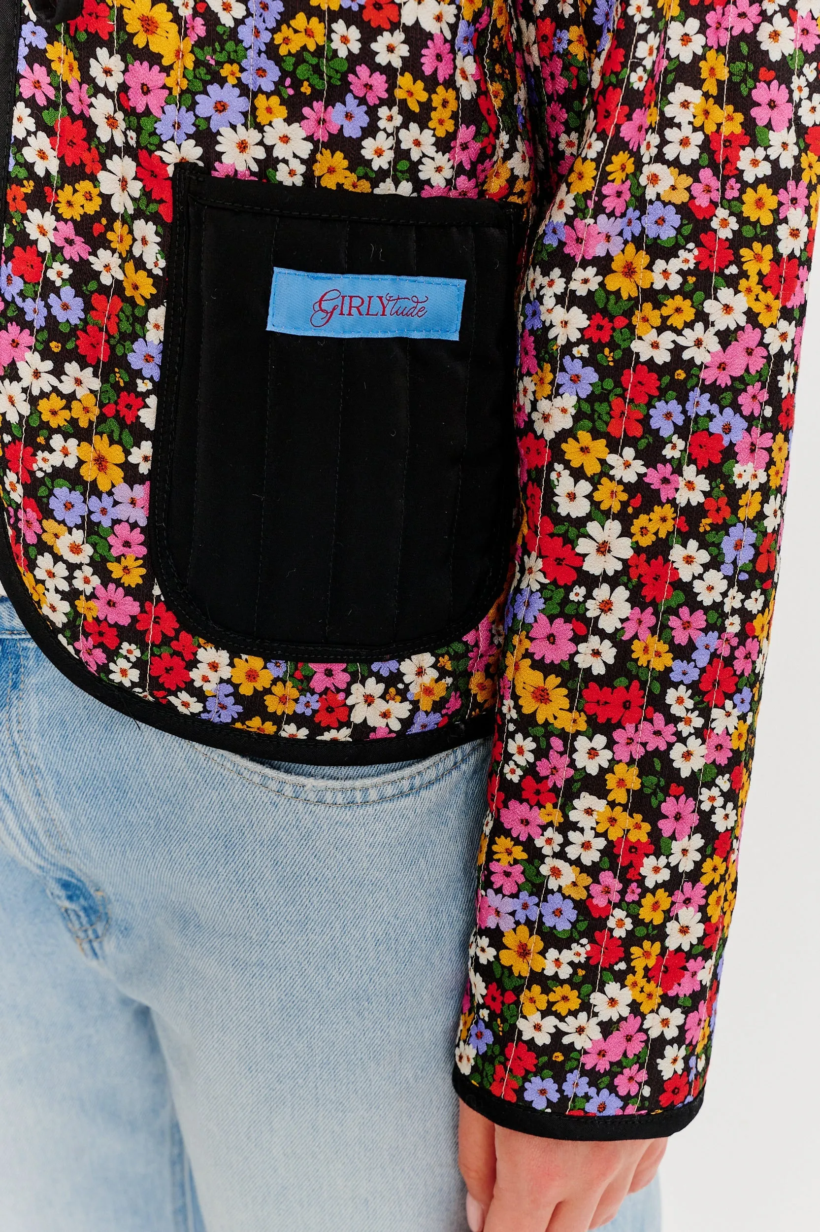 Blossom Charm lightweight quilted jacket