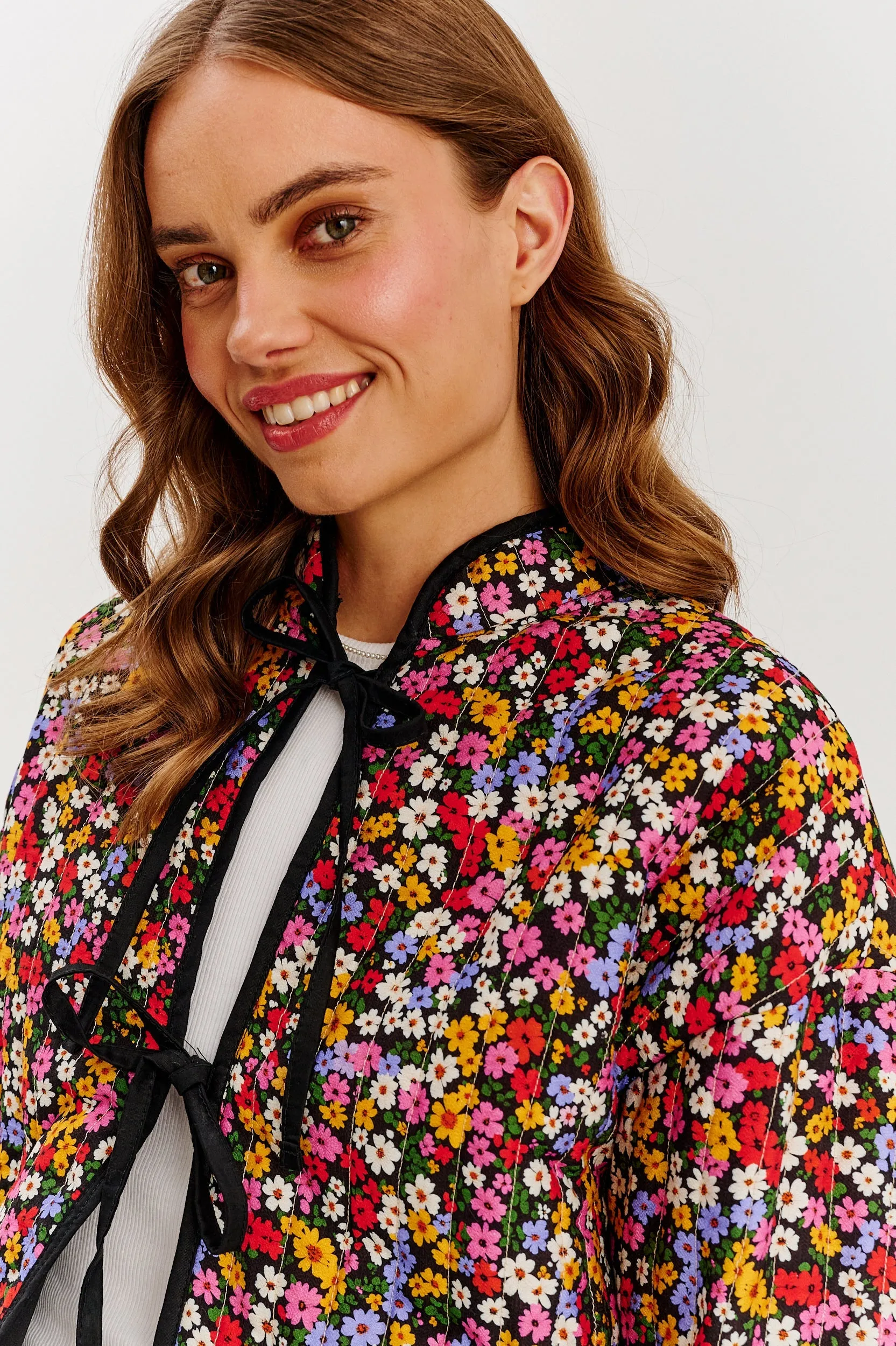 Blossom Charm lightweight quilted jacket