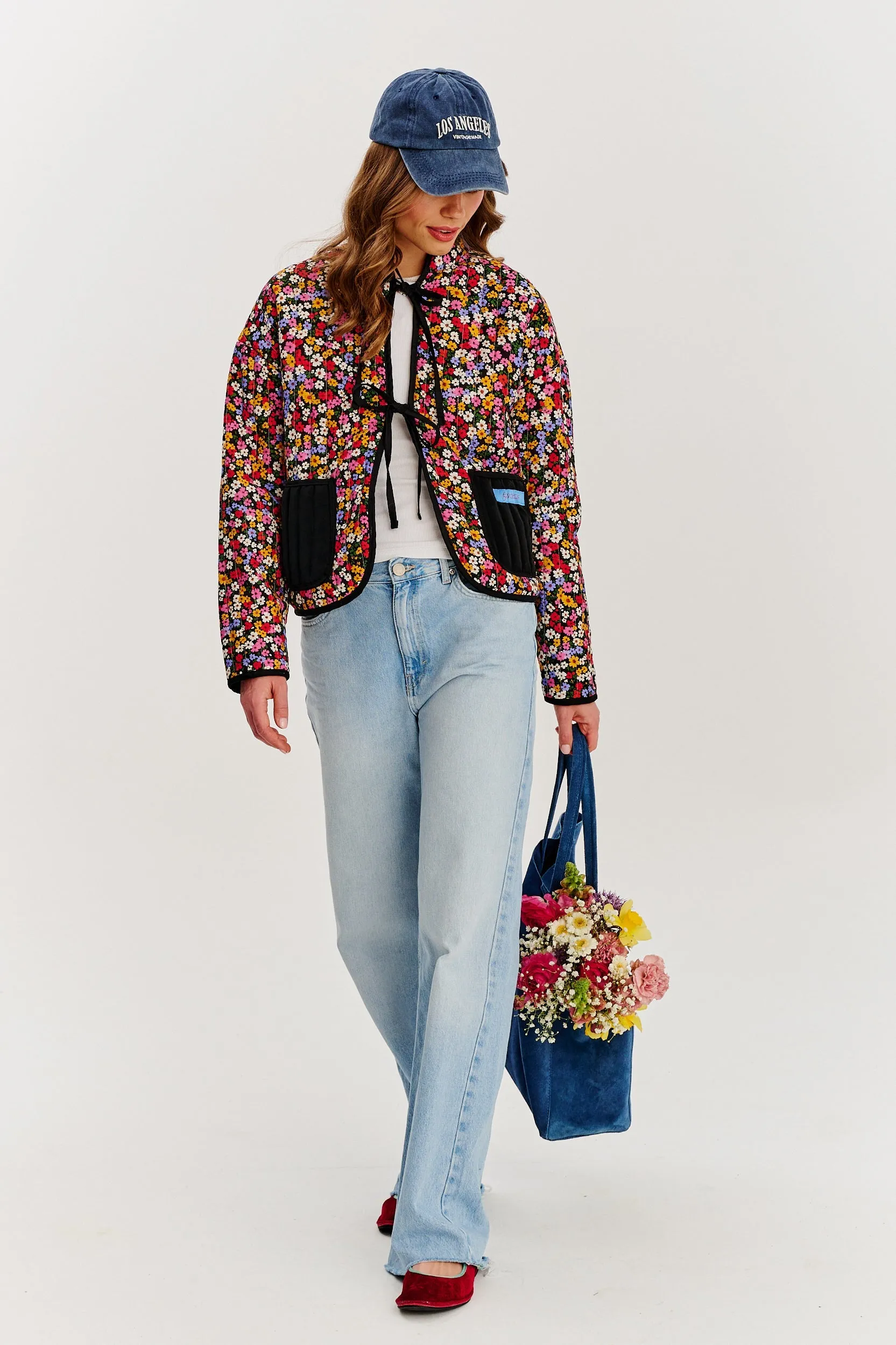 Blossom Charm lightweight quilted jacket