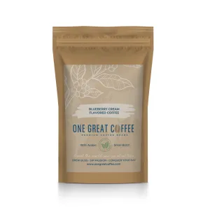 Blueberry Cream Flavored Coffee