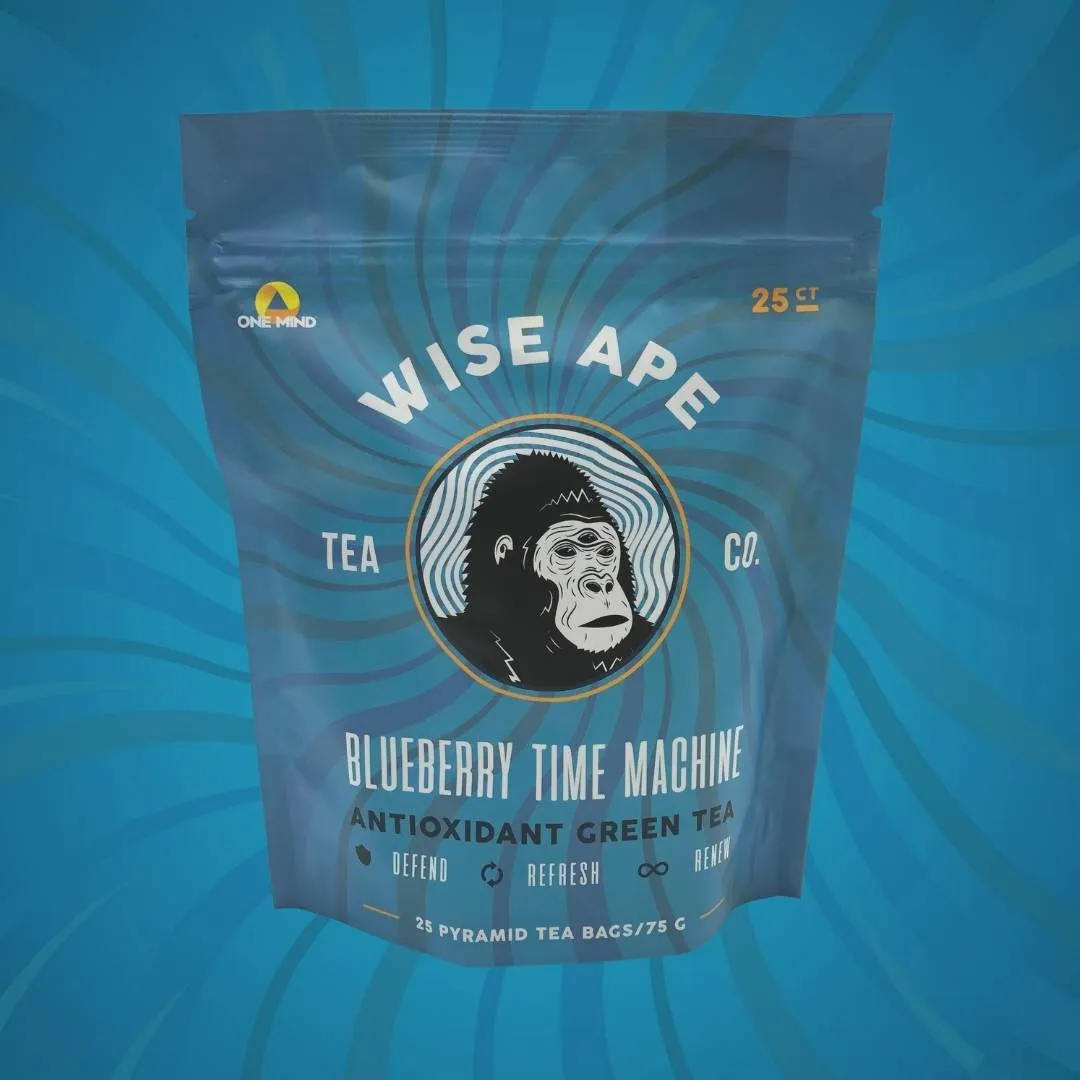 Blueberry Time Machine: Antioxidant Tea