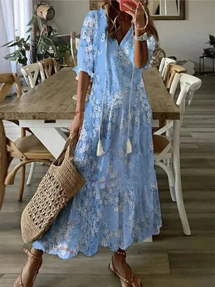 Bohemian Maxi Dress: Bettina
