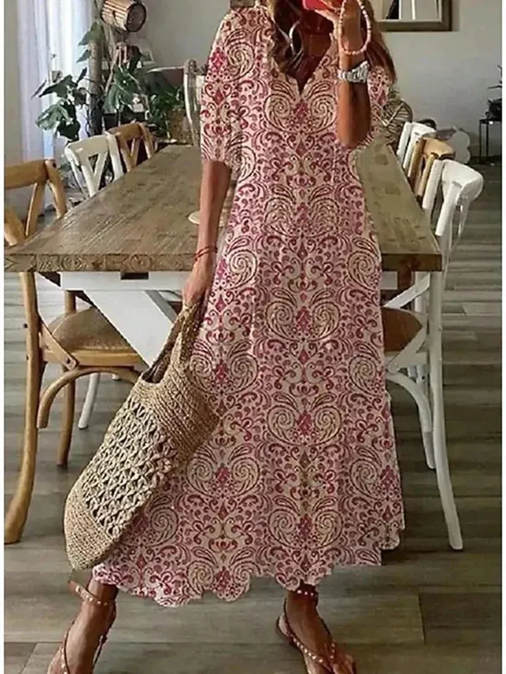 Bohemian Maxi Dress: Bettina