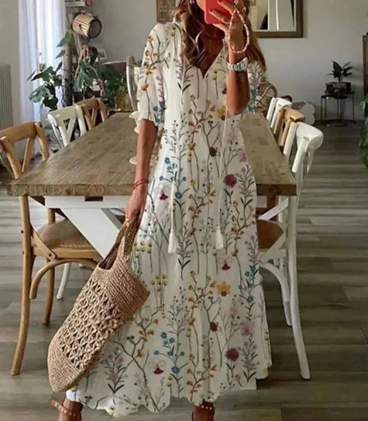 Bohemian Maxi Dress: Bettina