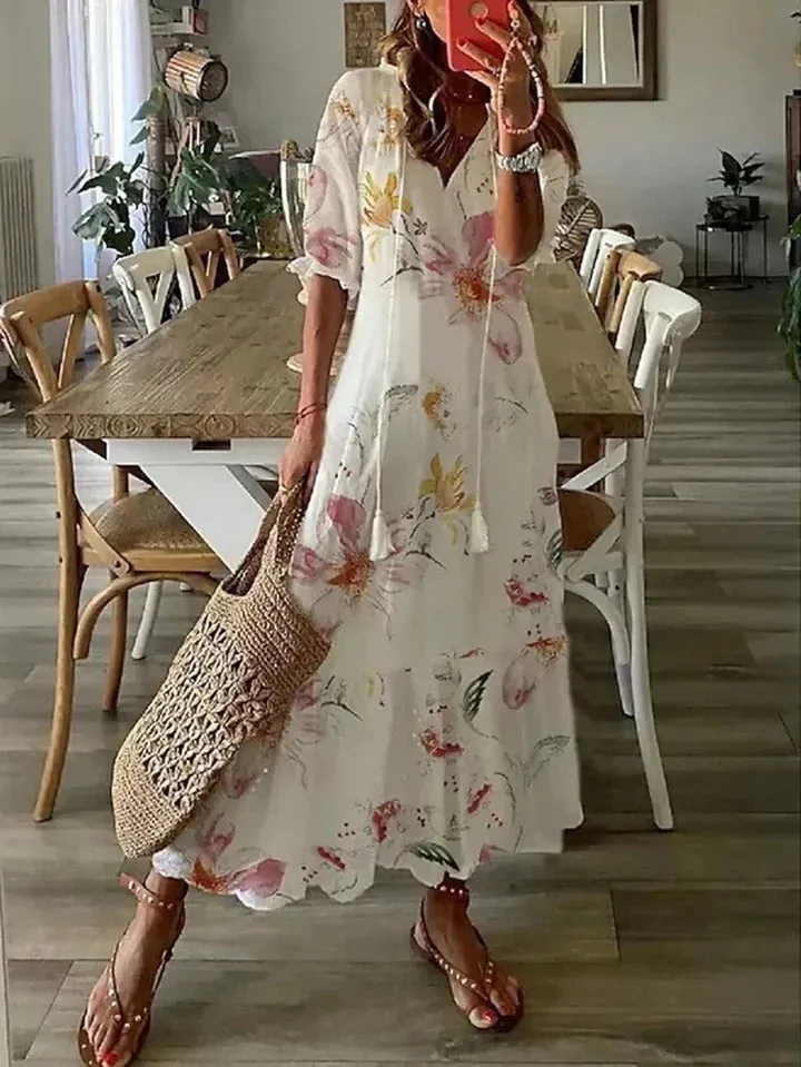 Bohemian Maxi Dress: Bettina