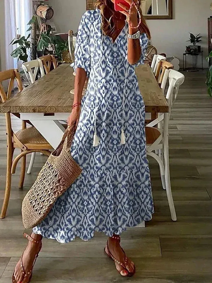 Bohemian Maxi Dress: Bettina