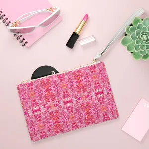 Boho Bougainvillea Garden Vegan Clutch