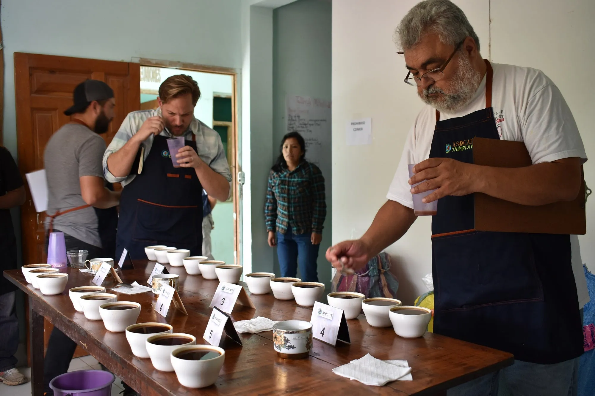 Bolivia Microlot: Alberto Mamani -San Ignacio. Available only at the Annex (CA) & Salisbury, MA. NEW FARMER!