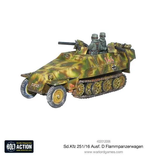 Bolt Action Flammpanzerwagen Sd.Kfz 251/16 Ausf D (Plastic)