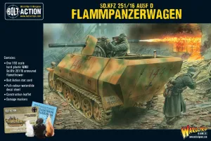Bolt Action Flammpanzerwagen Sd.Kfz 251/16 Ausf D (Plastic)