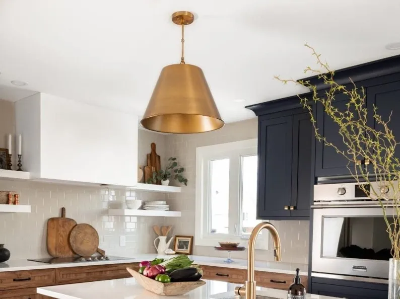 Brass Dome Pendant Lamp – Moroccan-Inspired Ceiling Light for Elegant Interiors