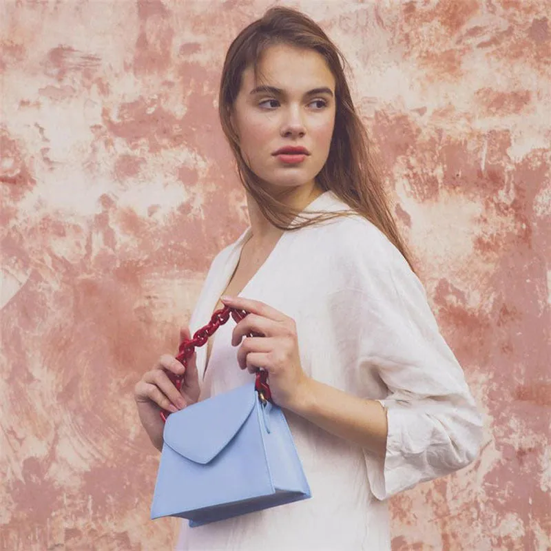 Broadband Niche Shoulder Bag Trapezoidal Temperament Women's Bag
