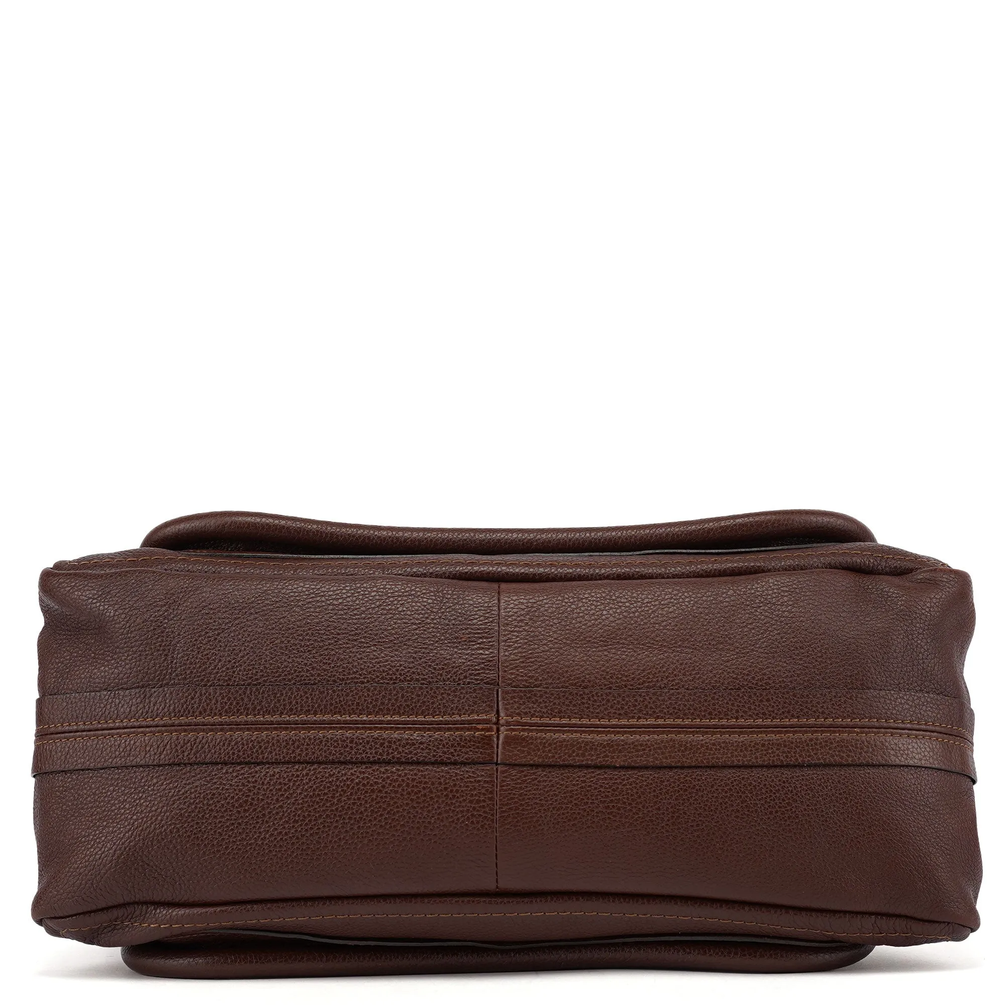 Brown Leather Paraty 2-Way Shoulder Bag