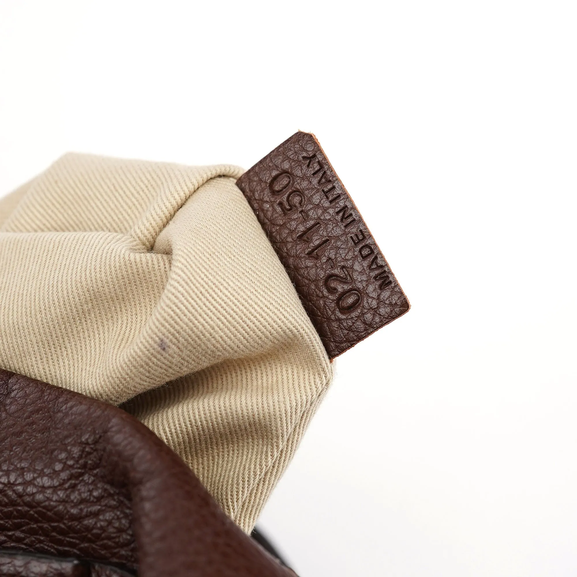 Brown Leather Paraty 2-Way Shoulder Bag