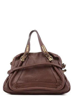 Brown Leather Paraty 2-Way Shoulder Bag
