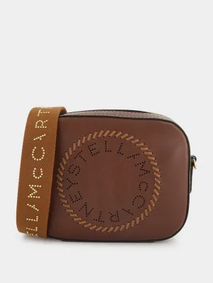 Brown Logo Mini Camera Bag