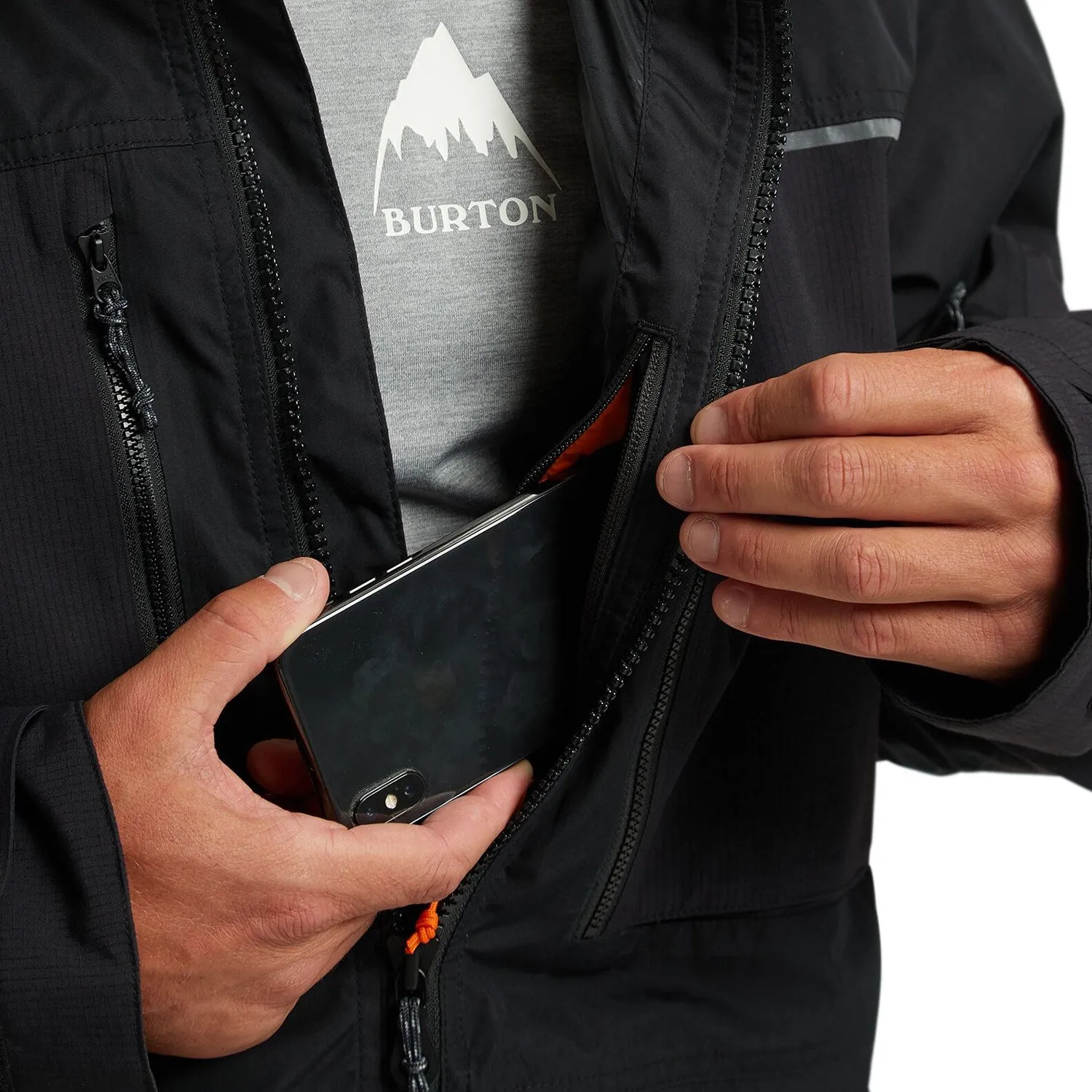 Burton Frostner Mens Jacket Black