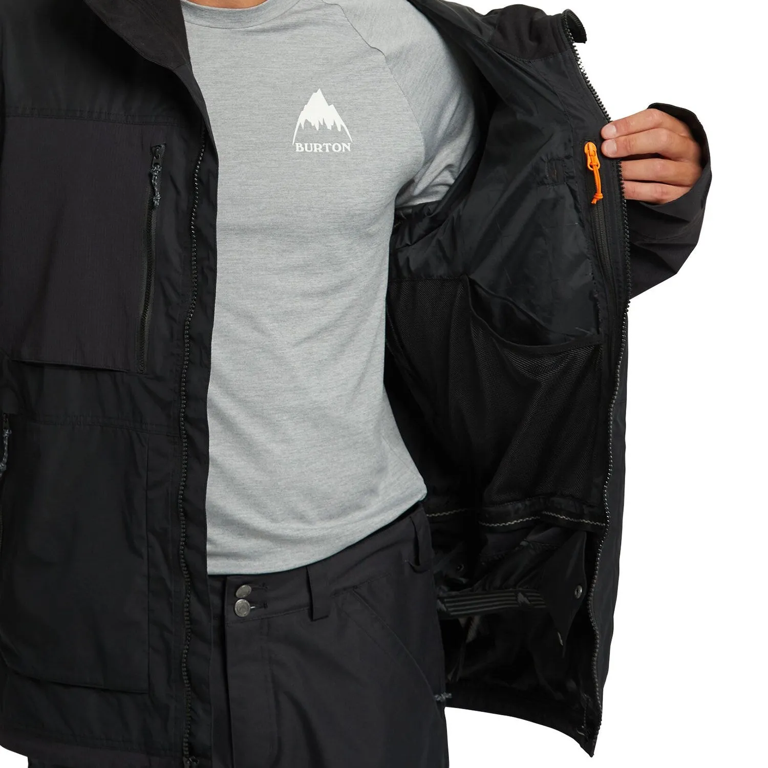 Burton Frostner Mens Jacket Black