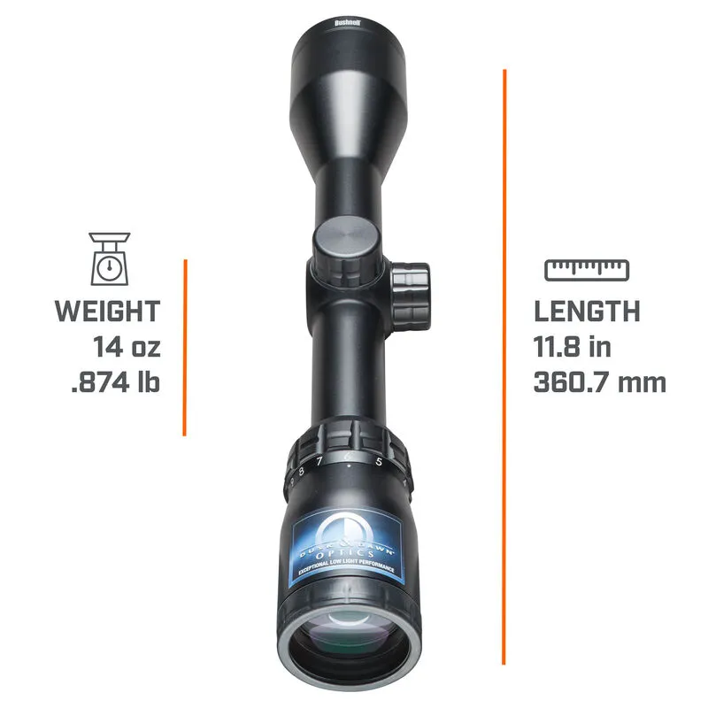 Bushnell Banner 3-9x40 Black Powder Rifle Scope Circle-X