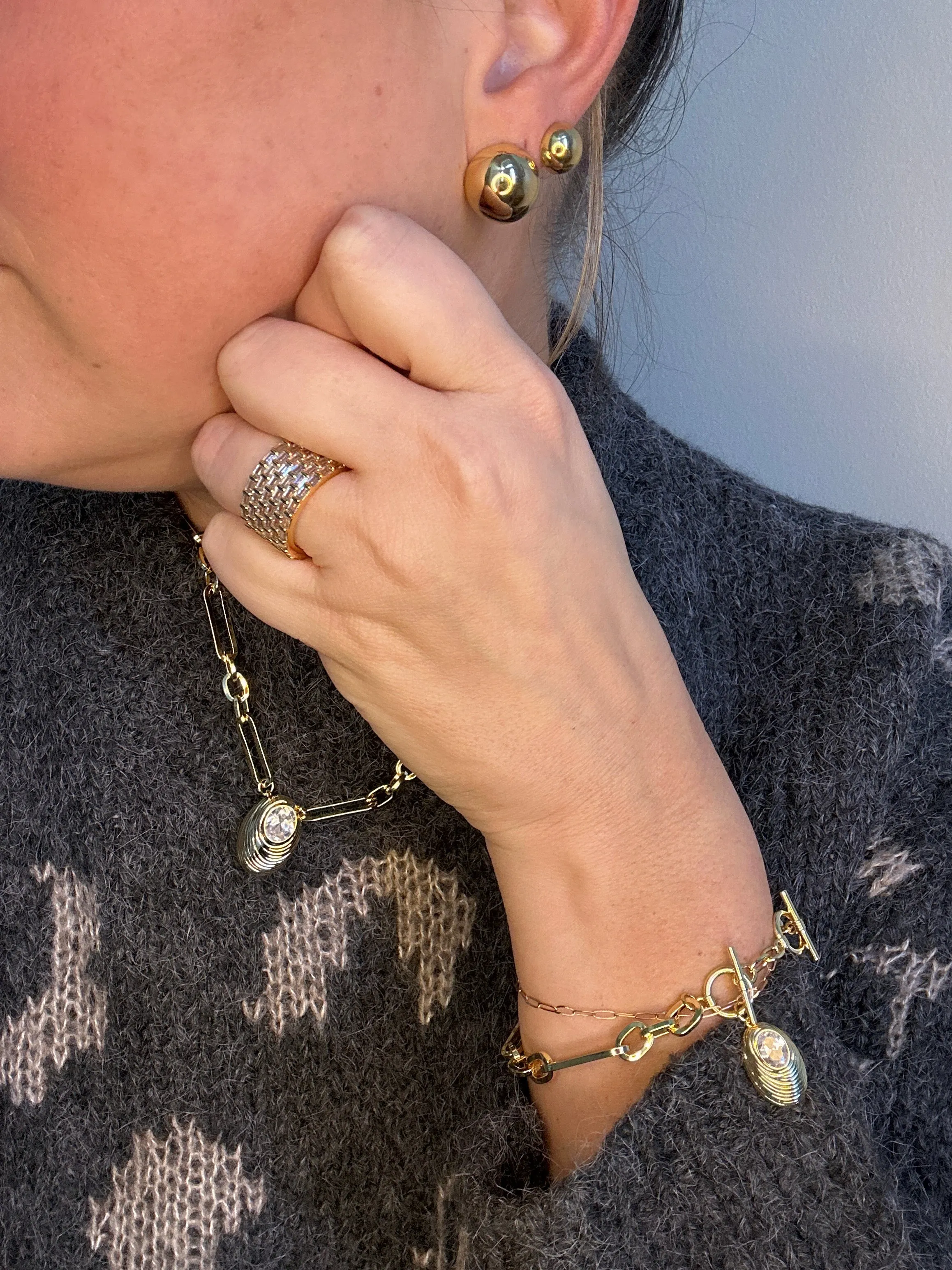 Button Mini Studs