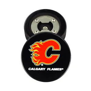 Calgary Flames, Hockey Puck Bottle Opener
