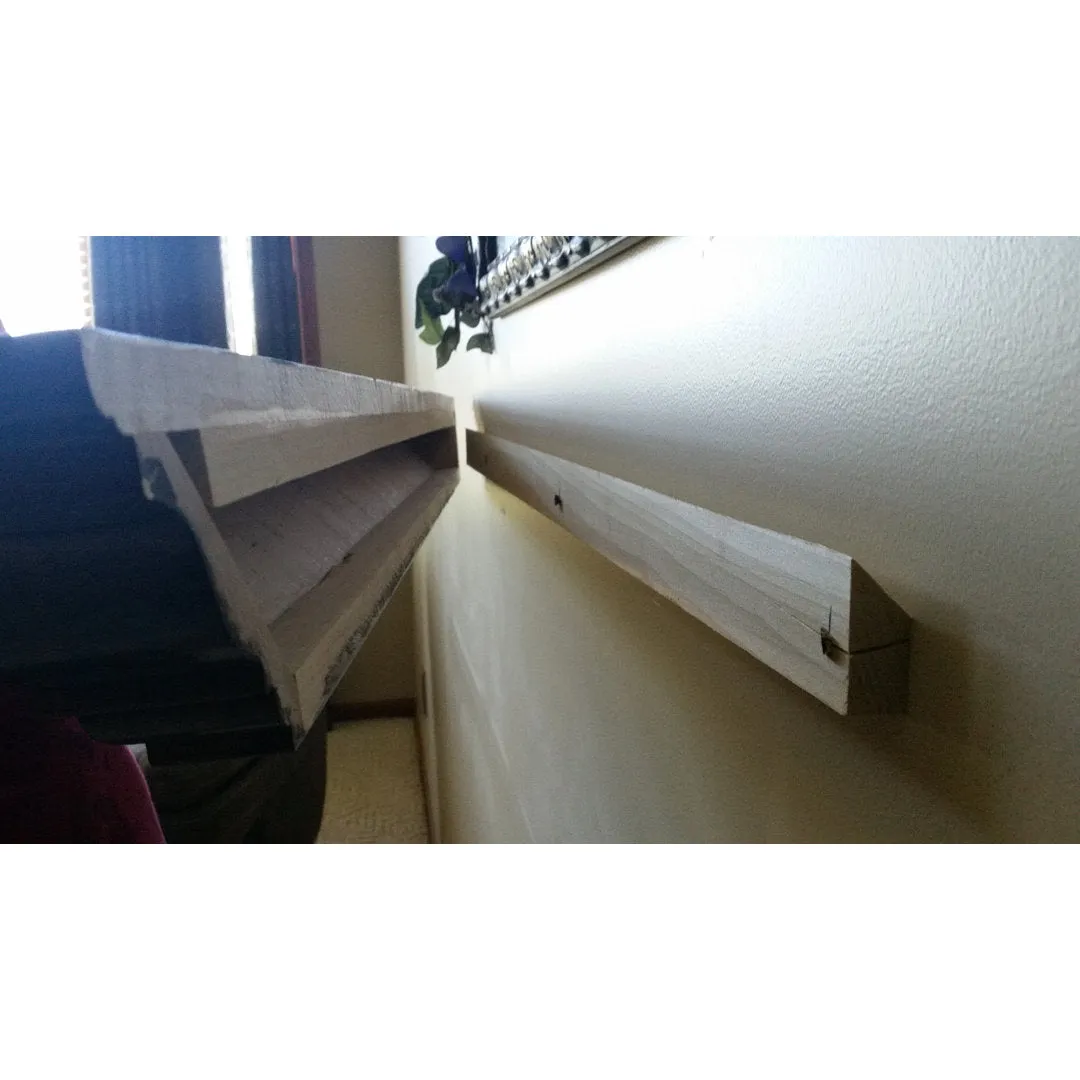 Cecilia Fireplace Shelf Mantel Millwood Pines Size (Depth x Front x Back): 6" D Finish: Distressed White, Shelf Length: 36"