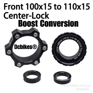 Centerlock 110mm Front | 148mm Rear Boost   Hubs 6 Bolts Disc Adapter Conversion Kit