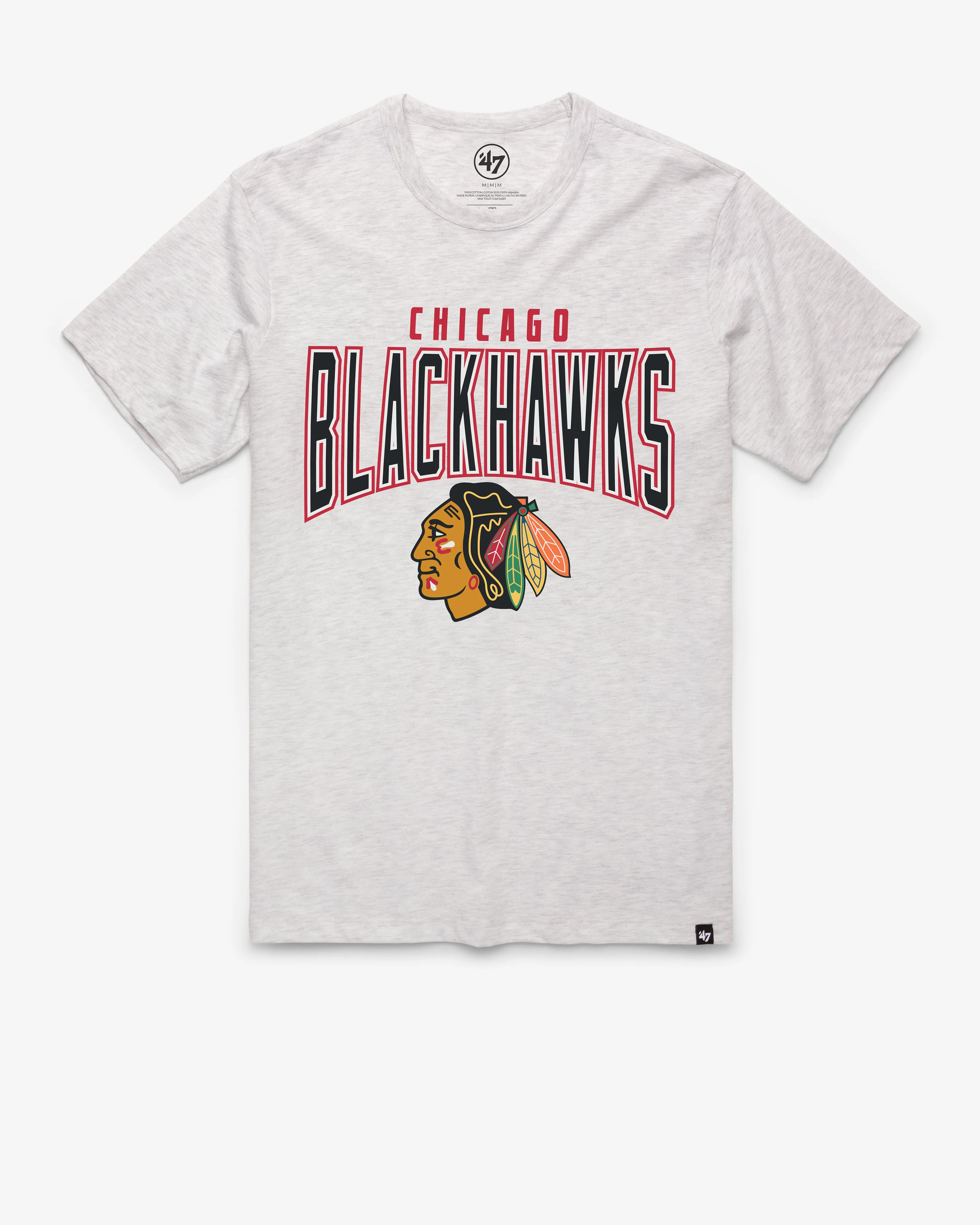 CHICAGO BLACKHAWKS TEAM ELEMENTS ARCH '47 FRANKLIN TEE
