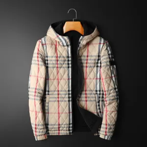 Classic Plaid Quilted Jacket