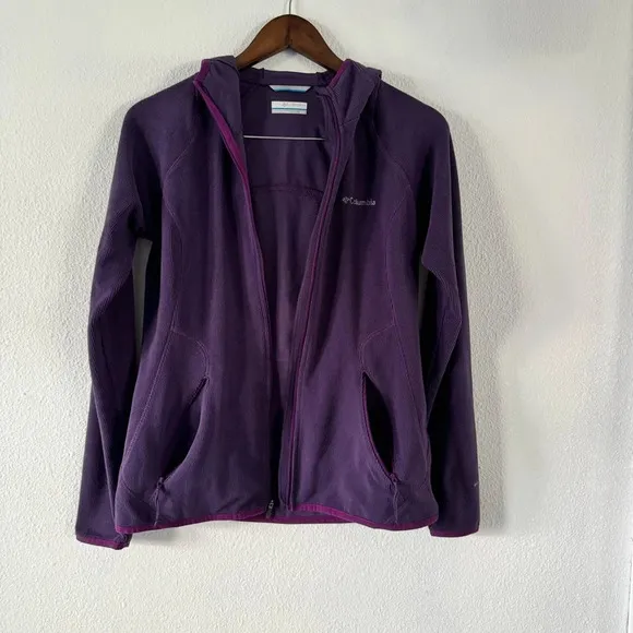 Columbia Sportswear Summit Rush Ridge Fleece Waffle Soft Hoodie Size Small