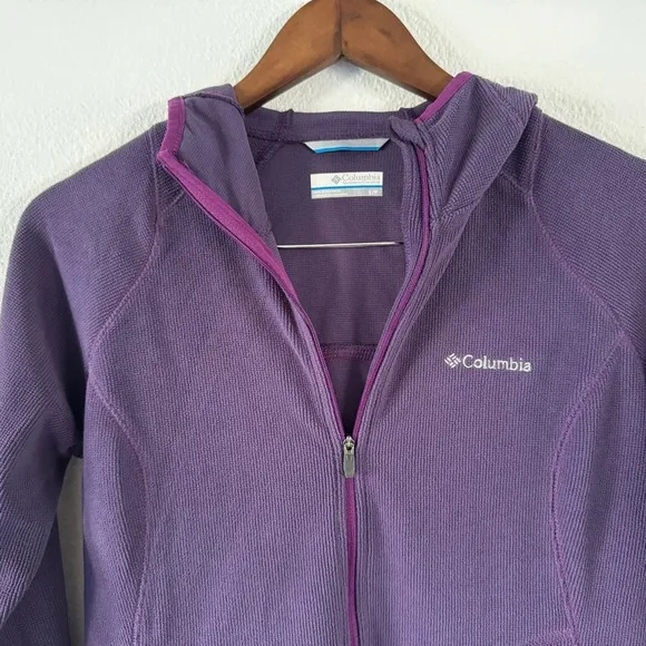 Columbia Sportswear Summit Rush Ridge Fleece Waffle Soft Hoodie Size Small